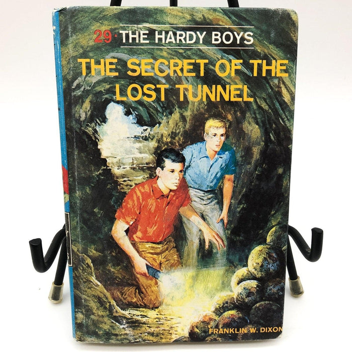 Hardy Boys The Secret of the Lost Tunnel No 29 Franklin W. Dixon 1968 Grosset HC 1