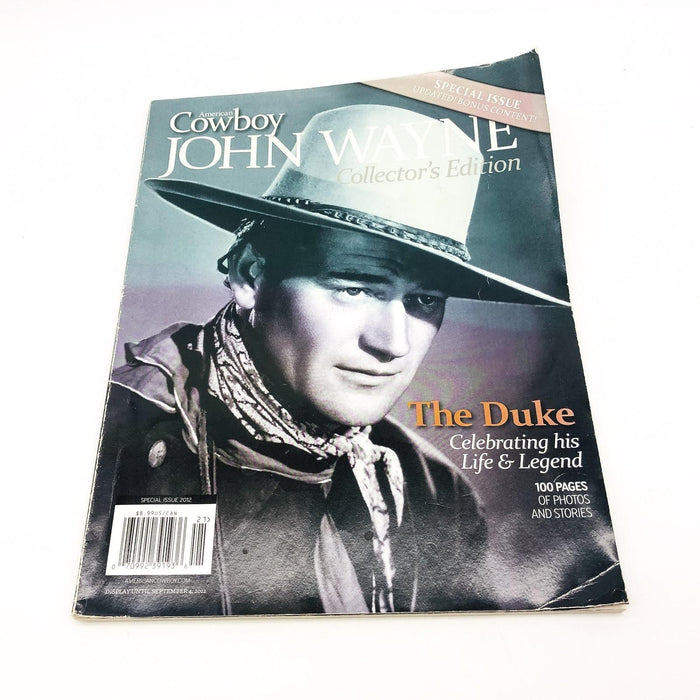 American Cowboy Magazine John Wayne The Duke 2012 Winchester Rifle Advertisement