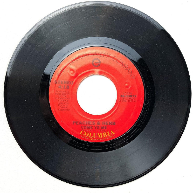 Peaches & Herb 45 RPM 7" Single Record Come to Me / Remember Columbia 38-03872 2