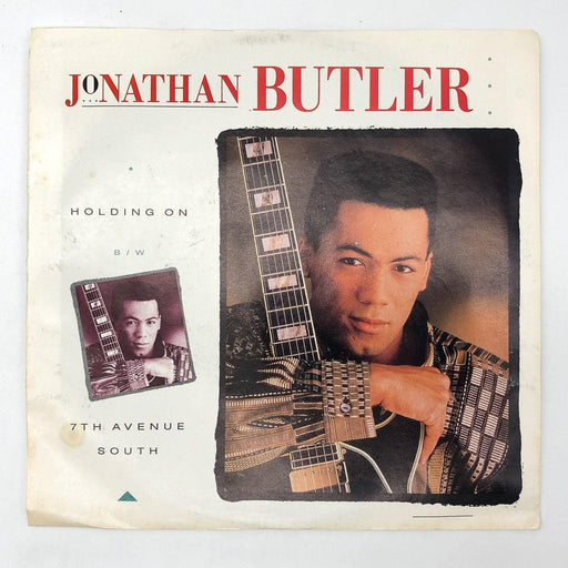 Jonathan Butler Holding On Record 45 RPM Single 1063-7-J Jive 1986 Picture 7" 1