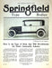 1918 Springfield Body Company Print Ad Massachusetts 14"x11" 1