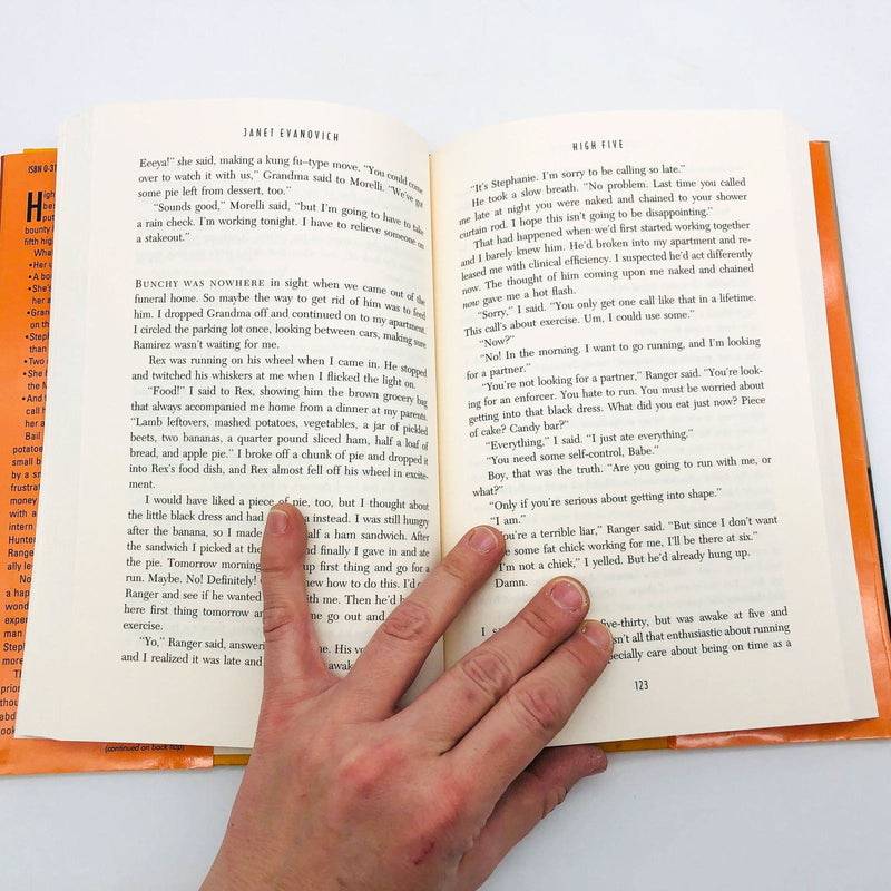 Janet Evanovich Book High Five Hardcover 1999 1st Edition Stephanie Plum Bounty 9