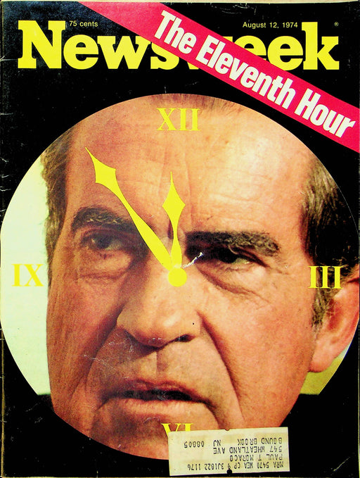 Newsweek Magazine Aug 12 1974 Midwest Dust Bowl Impeachment Nixon Watergate 1