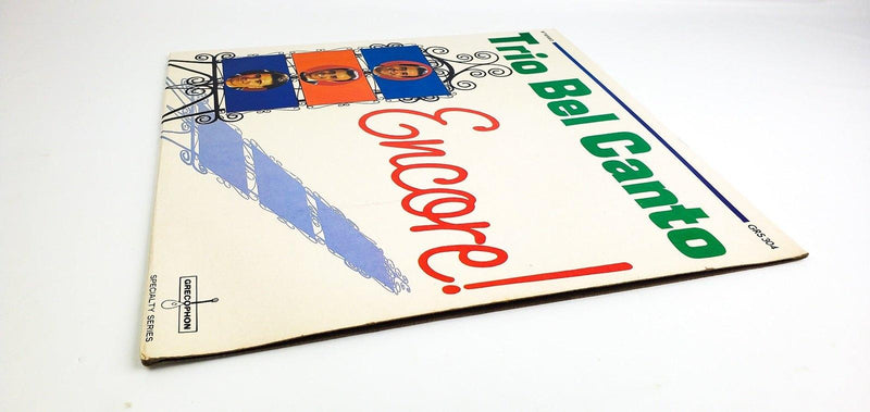 Trio Bel Canto Encore! 33 RPM LP Record Grecophon 1965 GRS 304 4