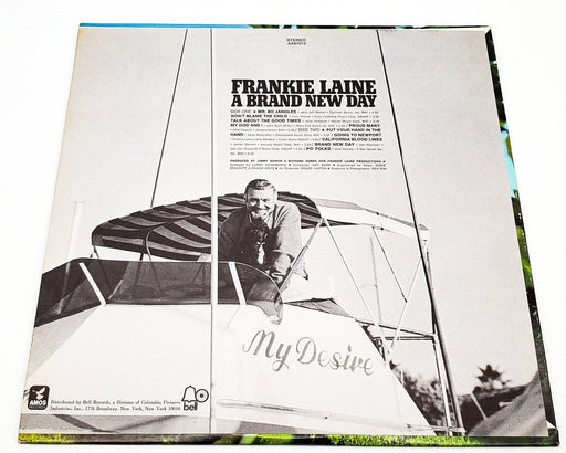 Frankie Laine A Brand New Day 33 RPM LP Record Amos Records 1971 AAS7013 2