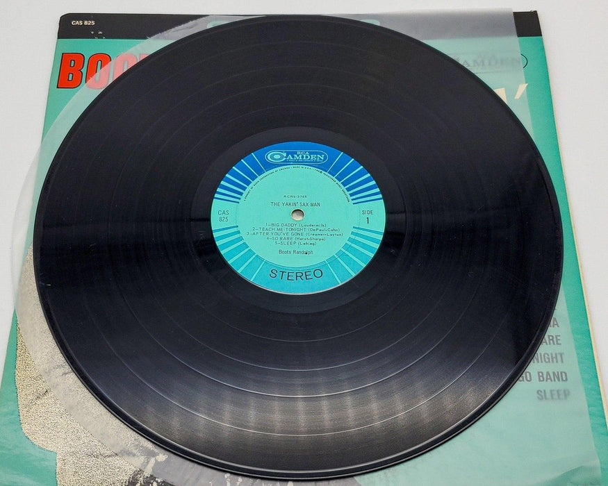 Boots Randolph The Yakin' Sax Man 33 RPM LP Record RCA Camden 1964 CAS-825 5