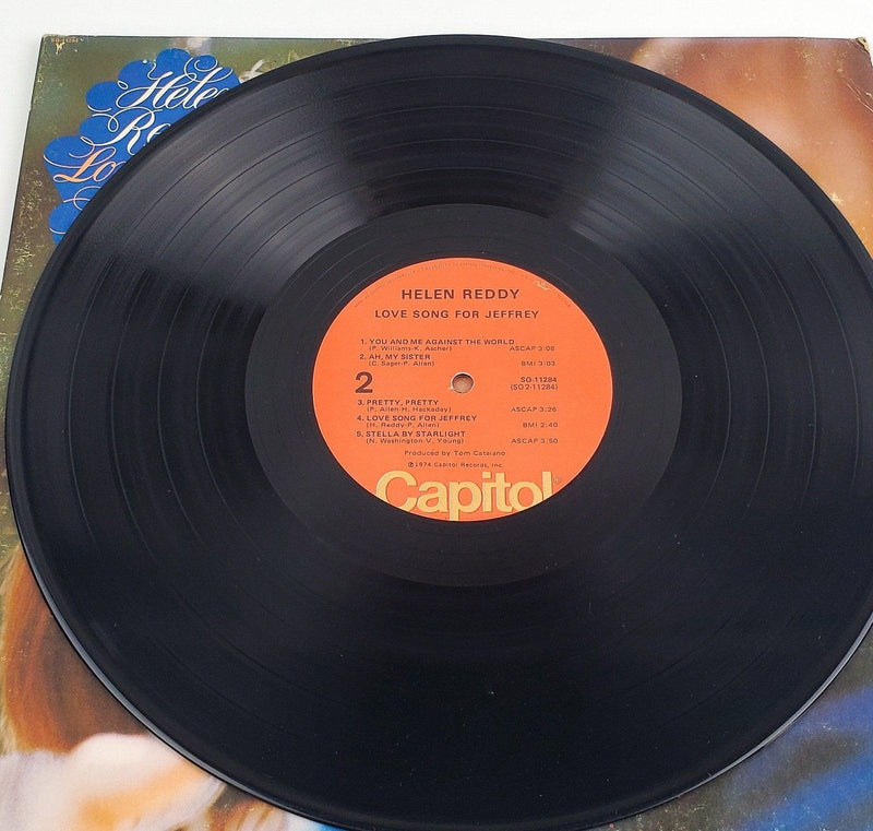 Helen Reddy Love Song For Jeffrey Record 33 RPM LP SO-11284 Capitol Records 1974 5