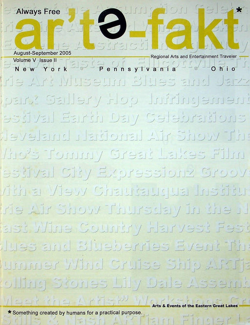 Ar'te-Fakt Magazine 2005 Vol 5 # 2 Feast of Assumption Little Italy 1