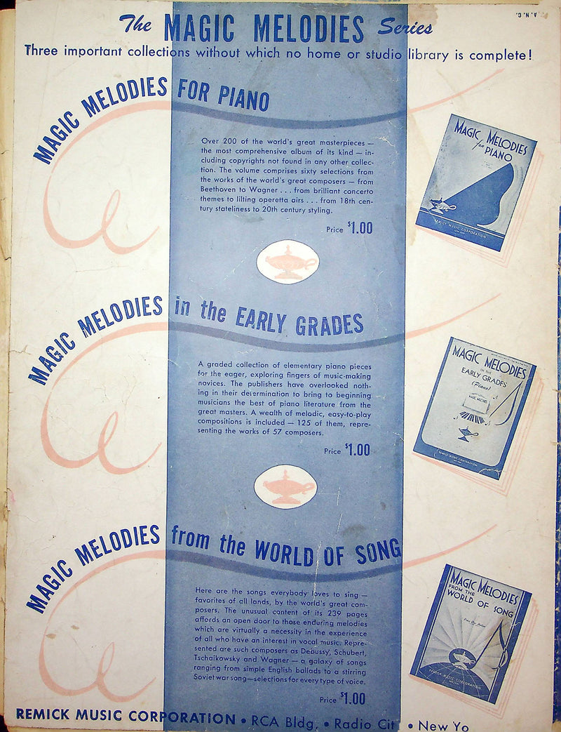 Sheet Music Gotta Be This Or That Benny Goodman Sunny Skylar 1945 WW2 War Bonds 3