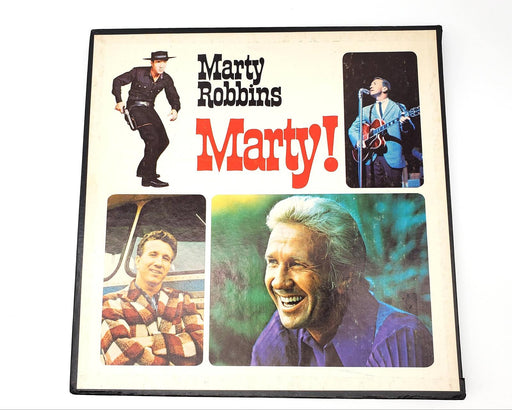 Marty Robbins Marty! 5LP Record Columbia 1972 Love is Blue El Paso I Walk Alone 1