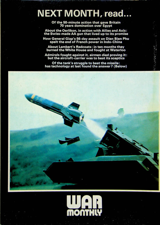 War Monthly Magazine July 1974 #4 Flying Fortress Sicily Occupied Europe Patton 2