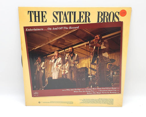 The Statler Brothers Entertainers On And Off The Record 33 RPM LP Record 1978 2