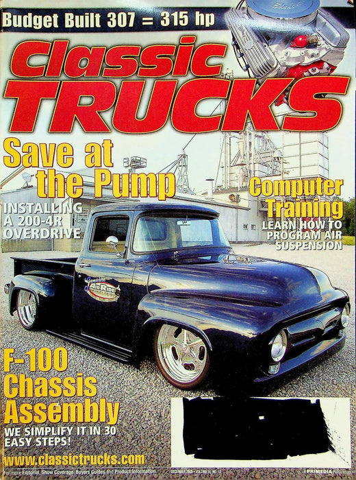 Classic Trucks Magazine December 2005 Vol 14 # 12 F-100 Chassis Assembly