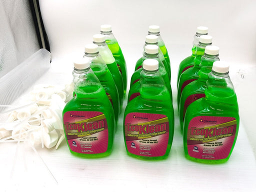 Industrial Degreaser Cleaner Spray Bottle 12 Pack Grease Oil Dirt Kitchen Bulk 1