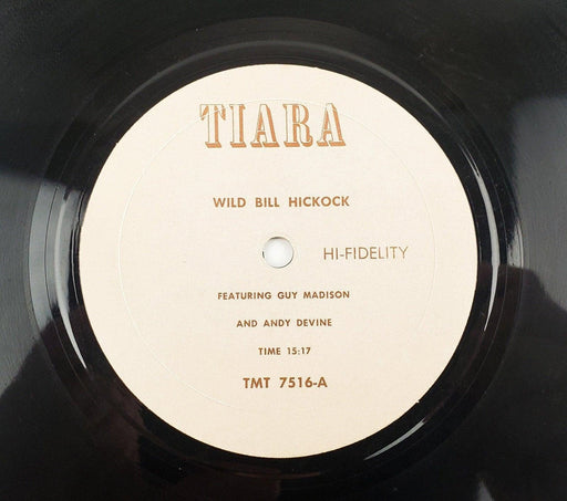 Wild Bill Hickok And Jingles On The Santa Fe Trail 33 RPM LP Record Tiara 1955 1