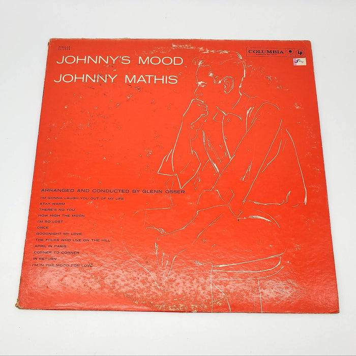 Johnny Mathis Johnny's Mood LP Record Columbia 1960 CL 1526 1