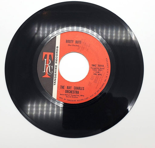Ray Charles & His Orchestra Booty Butt 45 Single Record Tangerine 1971 TRC-1015 1