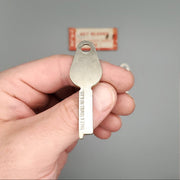 5x Yale R831 1/2 D Key Blanks Flat Steel NOS 1