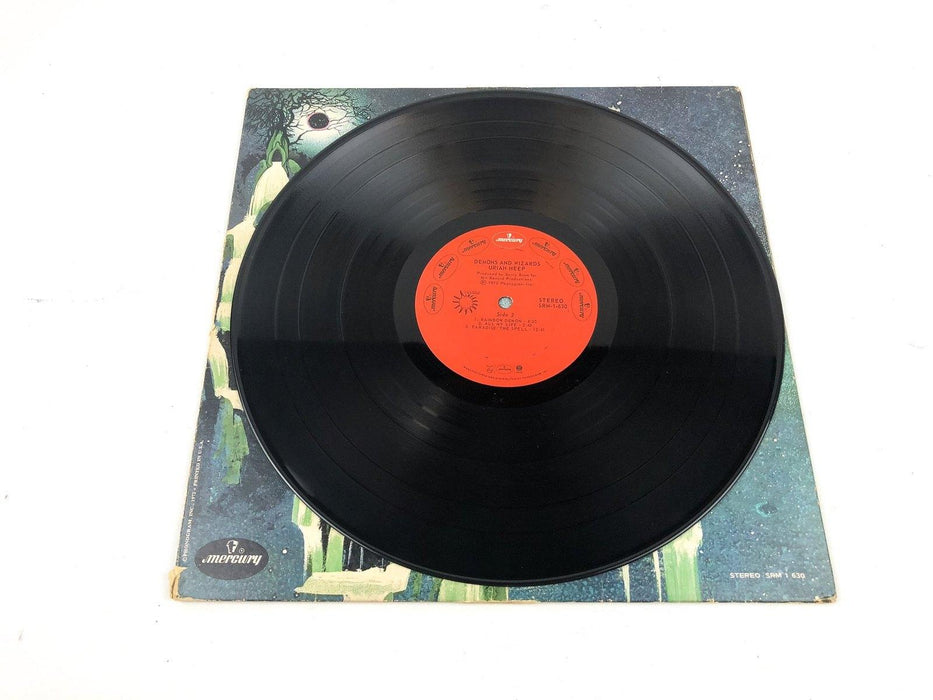 Uriah Heep Demons and Wizards Vinyl Record SRM-1-630 Mercury 1972 Gatefold 10