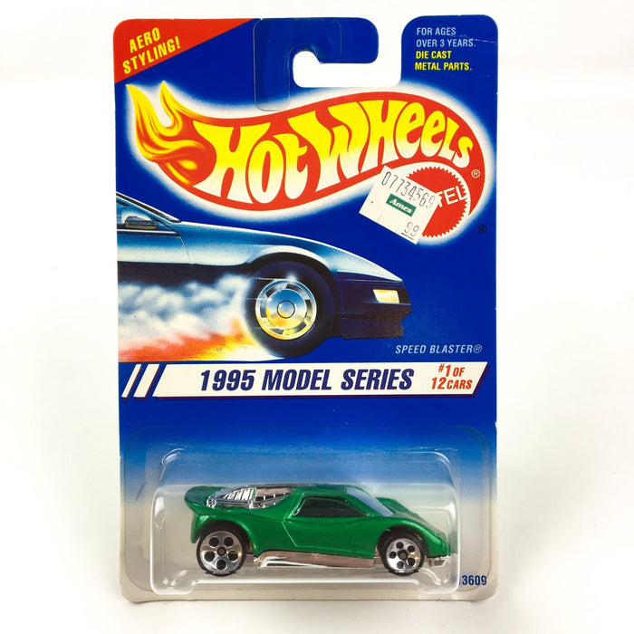 Hot Wheels 1995 Green Speed Blaster #1 of 12 #343 1:64 1
