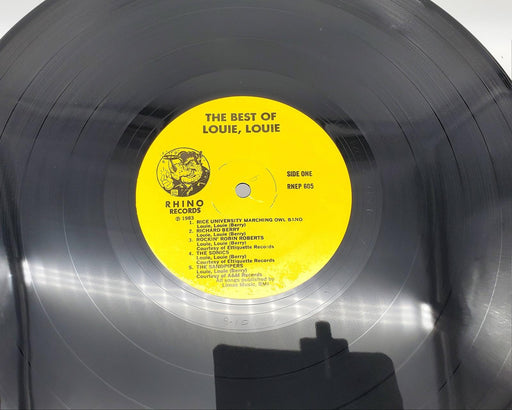 The Best Of Louie, Louie LP Record Rhino Records 1983 RNEP 605 NO COVER 1
