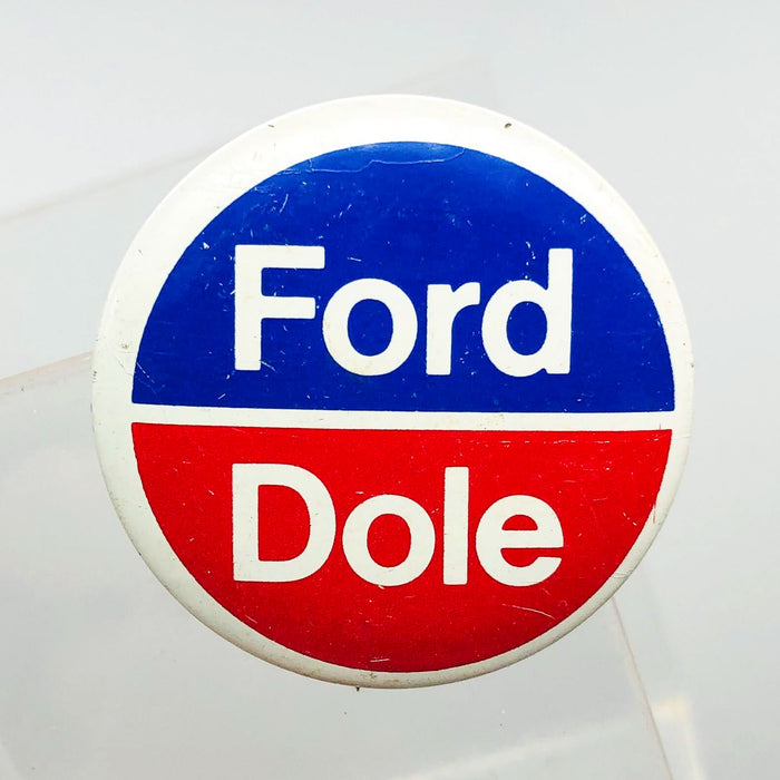 Ford Dole Button Pin 1.25" Gerald Bob Political Campaign President Committee 4