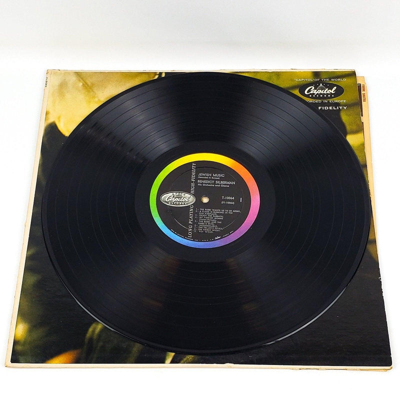 Benedict Silberman Jewish Music Record 33 RPM LP T-10064 Capitol Records 1962 3