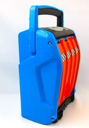 Hot Wheels Carrying Case Neat-Oh Racing Battle With Extra Track Connectors USED 3