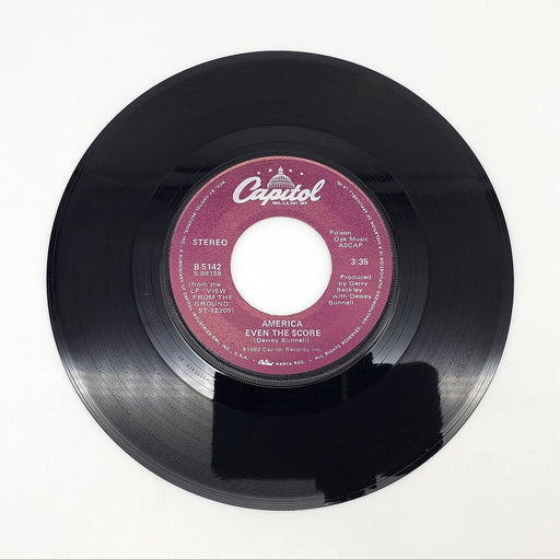 America You Can Do Magic Single Record Capitol Records 1982 B-5142 2