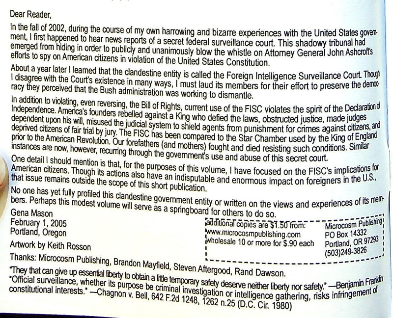 The CIA Makes Sciene Fiction Unexciting #3 08 The Patriot Act Post 9/11 Security