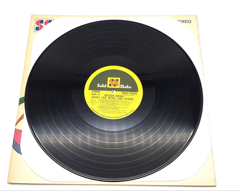 Nelson Riddle Music For Wives & Lovers 33 RPM LP Record Solid State Records 1967 7