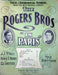 The Rogers Bros In Paris Antique Sheet Music By The Old Oak Tree Hobart Hoffman 1