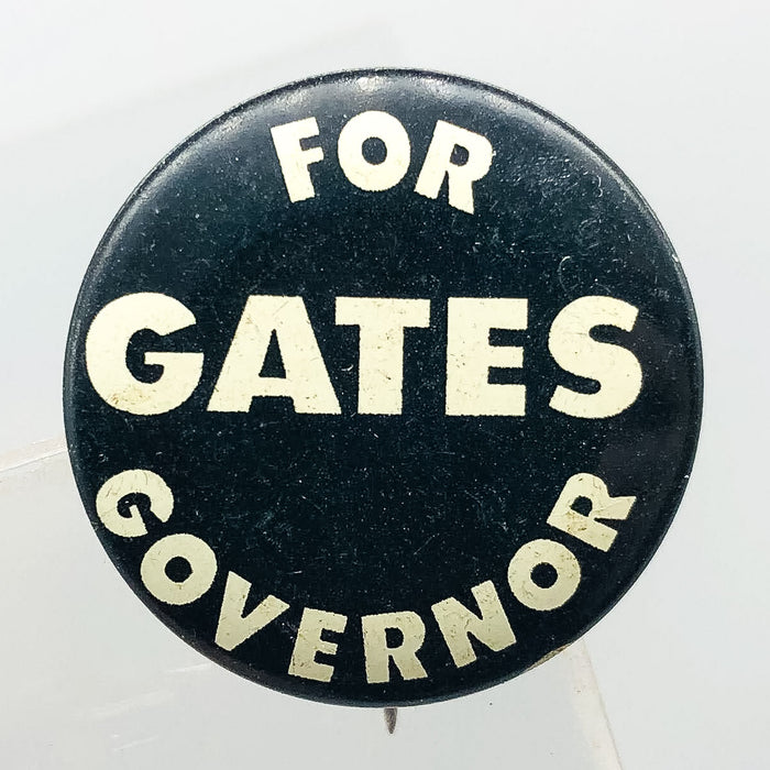 Ralph Gates For Governor Button .75" Indiana Political Campaign Lithographers 6