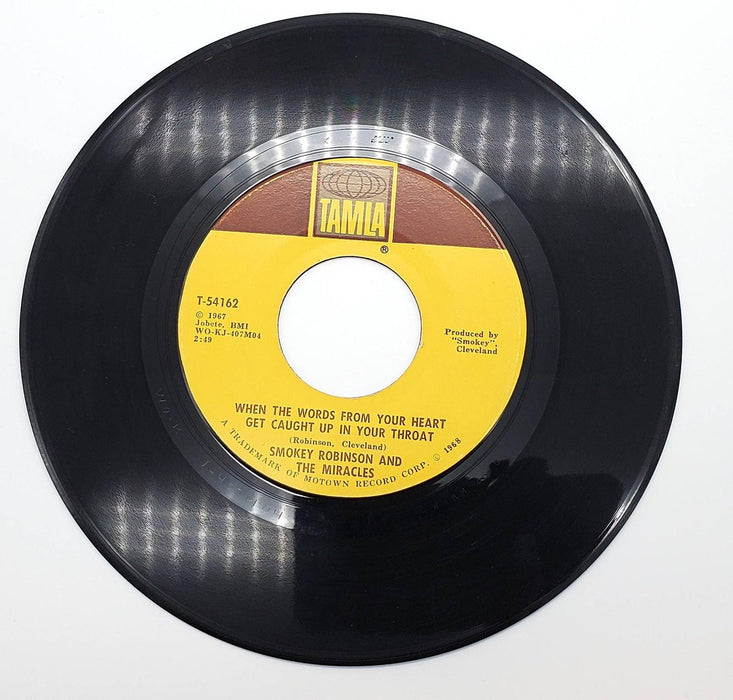 Smokey Robinson If You Can Want 45 RPM Single Record Tamla 1968 T-54162 2