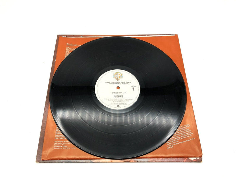 Carly Simon Come Upstairs Record 33 RPM LP BSK 3443 Warner Bros 1980 7