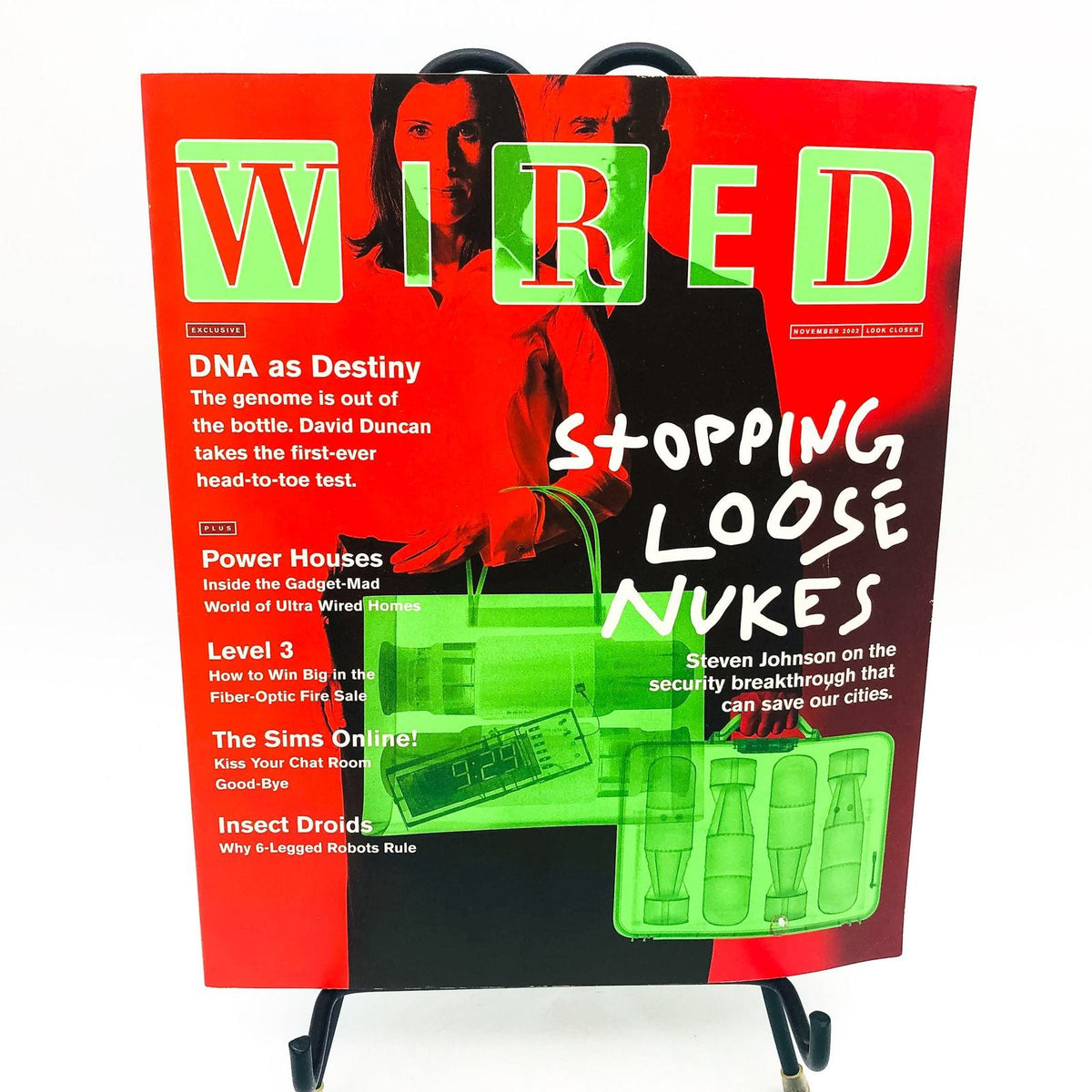 Wired Magazine November 2002 Nuclear Bomb Threats Atomic Walls The Sim ...