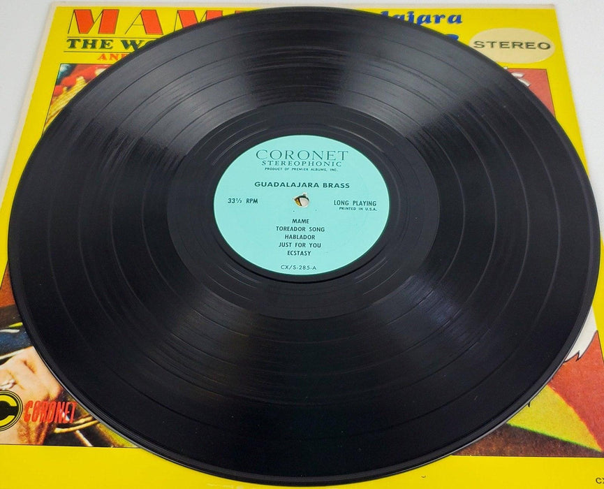 Guadalajara Brass MAME Record 33 RPM LP CX-285 Coronet 1967 3