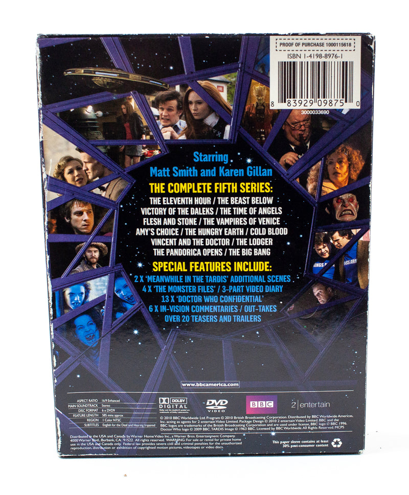 Doctor Who: The Complete 5th Series - 6 DVDs, 2010 | USED
