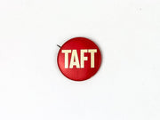 Bob Robert Taft Jr. Ohio Campaign Button Pin Political Union Made IJWU Red White 2