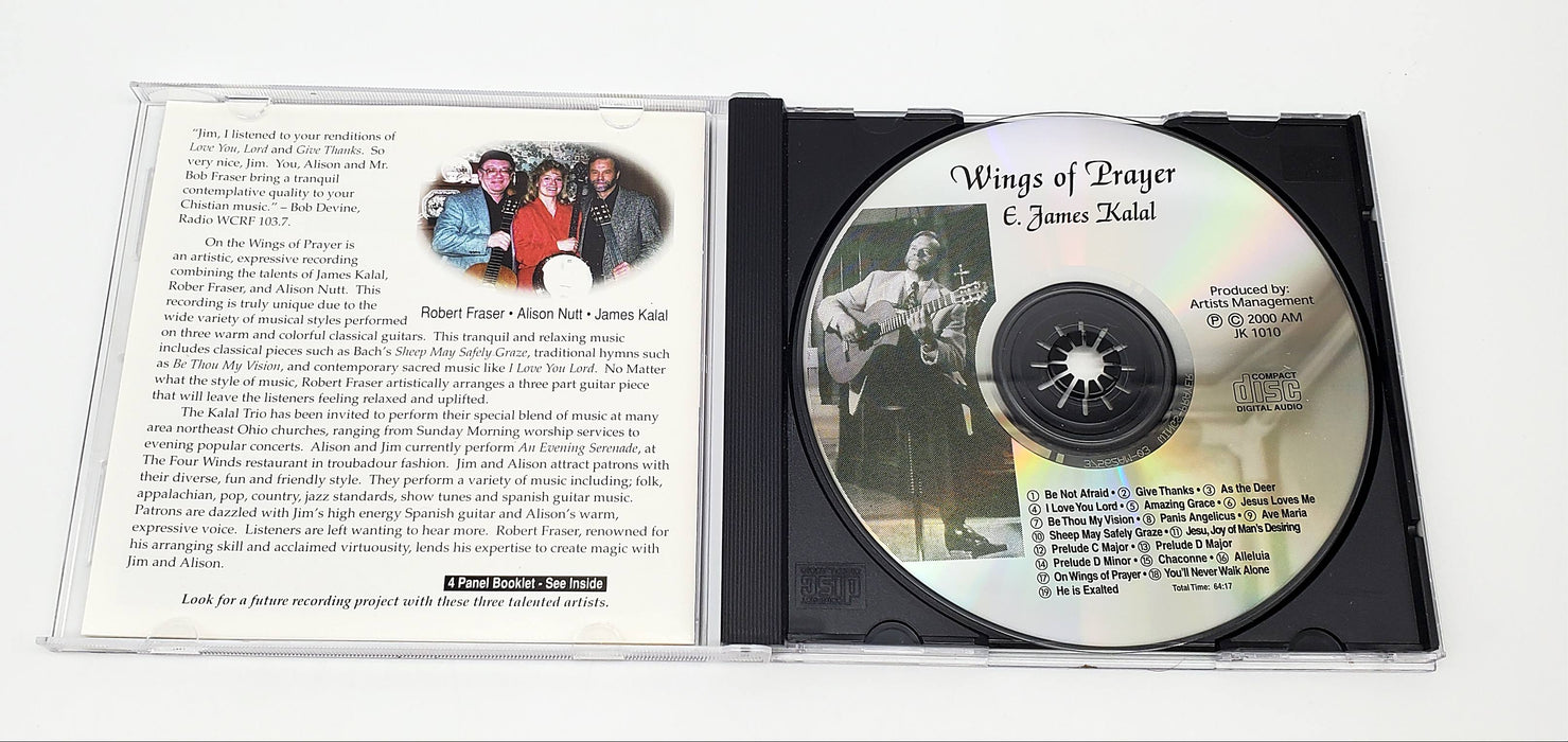 E. James Kalal On The Wings Of Prayer Album CD Robert Fraser Akron OH 5