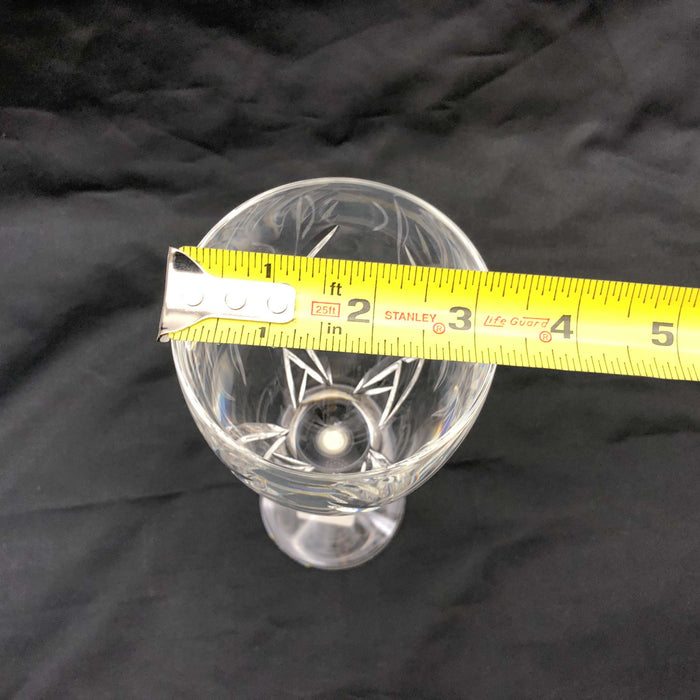 1ct Waterford Crystal Wine Glass John Rocha 9" Signed Signature Stemware Large