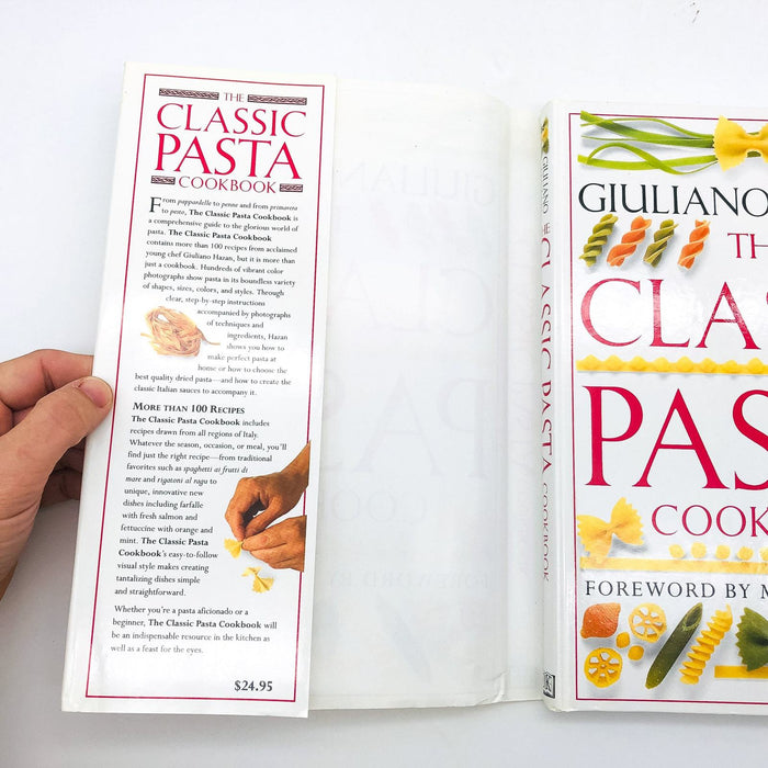 The Classic Pasta Cookbook Hardcover Giuliano Hazan 1993 Italian Cookery Recipes 6