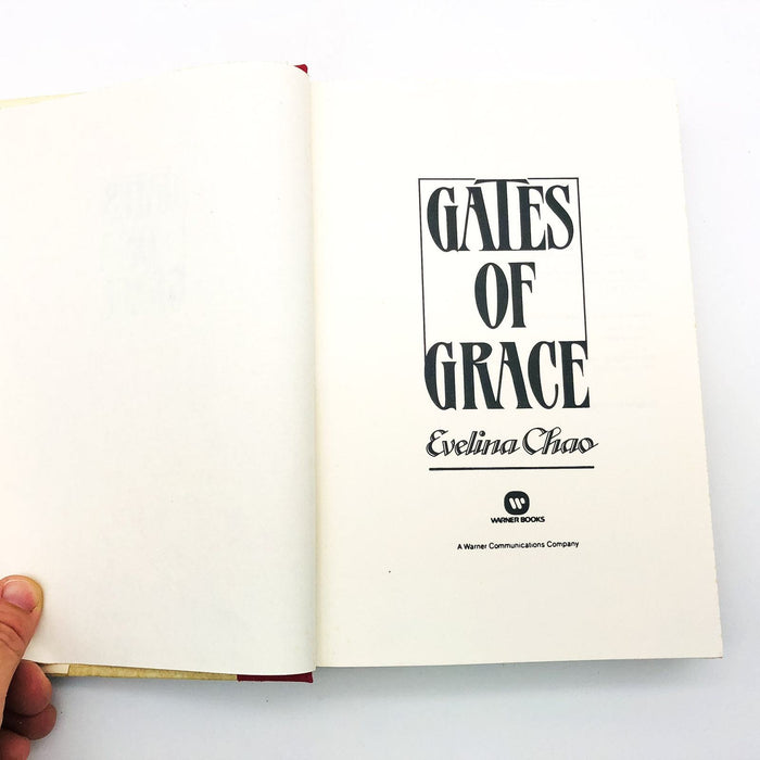 Gates Of Grace HC Evelina Chao 1985 Chinatown Poverty Love Story 1st Edition 7