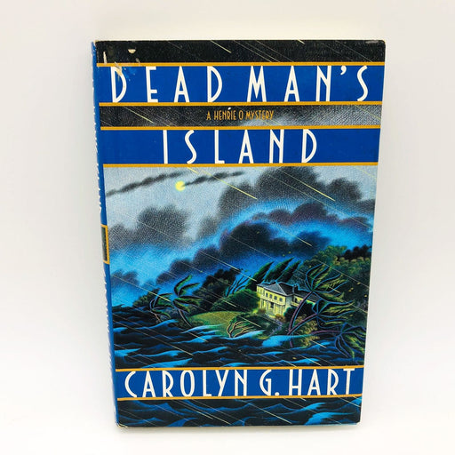 Deadmans Island Carolyn G Hart Hardcover 1993 Murder Crime Suicide Mystery 1