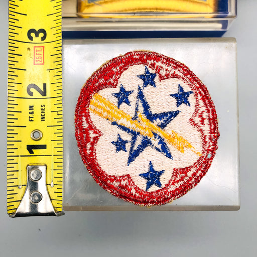 WW2 US Army Patch Ground Forces Western Pacific Star Lightning Embroidered 2