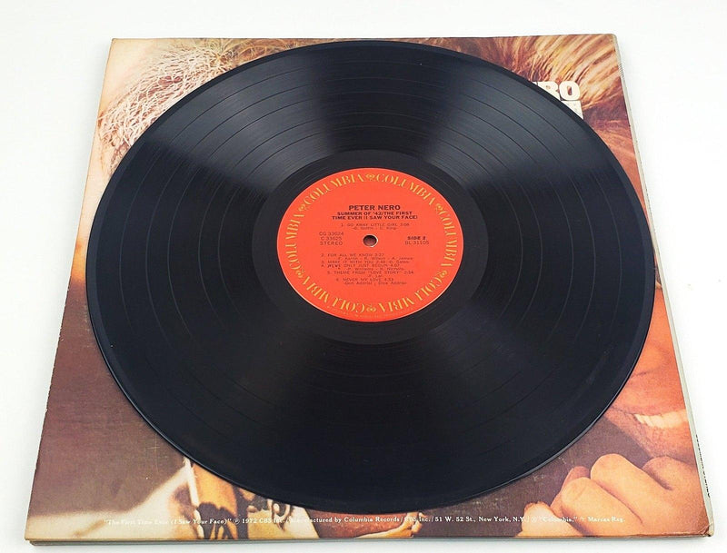 Peter Nero The First Time Ever I Saw Your Face 33 RPM 2x LP Record Columbia 1972 9