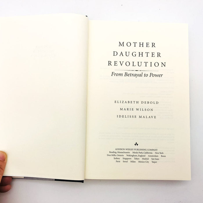 Mother Daughter Revolution HC Elizabeth Debold 1993 Feminists 1st Edition 7