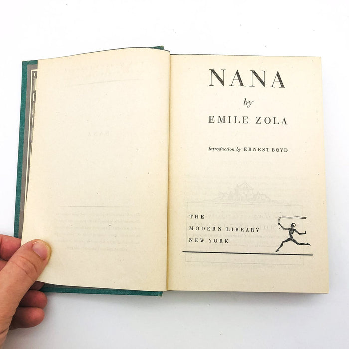 Nana HC Emile Zola French 2nd Empire Prostitution Women Modern Library Edition 7