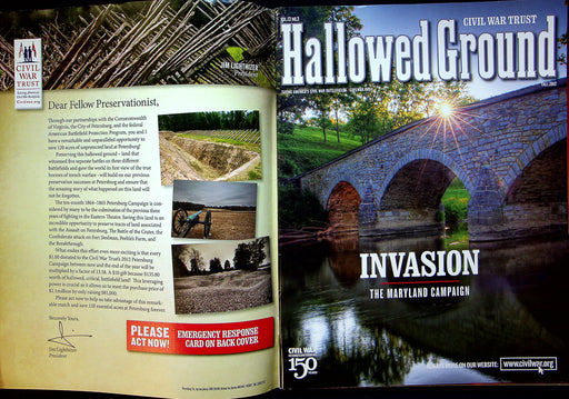 Hallowed Ground Magazine Fall 2012 Vol 13 No 3 Crutial Land At Petersburgh 2