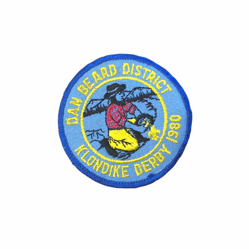 Boy Scouts of America BSA Dan Beard District Patch Insignia Klondike Derby 1980 2